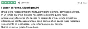 pacchi regalo gastronomici clienti felici